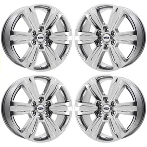 20" Ford F150 Platinum Truck Chrome wheels rims Factory OEM set 4 10004 EXCHANGE - Picture 1 of 8