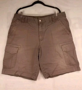 Pantalones Cortos Columbia Para Hombre 40 Caqui Bolsillos Utilitarios Senderismo Trabajo Carga - Imagen 1 de 6