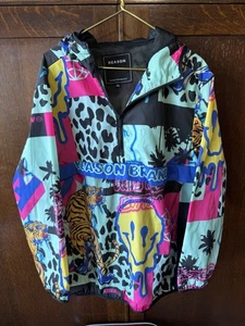 Reason Graphic Windbreaker XL Graffiti Pop Art - Picture 1 of 5