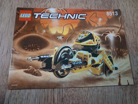 LEGO Technic RoboRiders 8513 Dust Instruction Manual  Only No Bricks