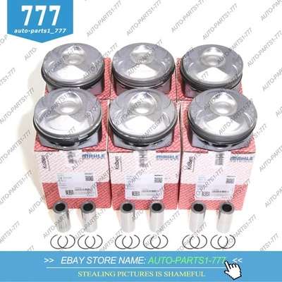 Juego de 6 pistones y anillos STD para Land Rover Jaguar XF Discovery 306 PS AJ126 3,0 L Foto 1 de 4