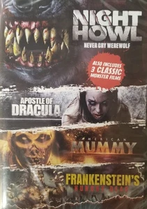 Night Howl with Classic Monsters Combo Pack DVD (DVD) - Picture 1 of 2