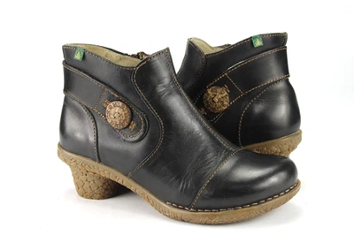 El Naturalista n.38 stivaletti donna stivaletti pelle nero COME NUOVI K 595 - Immagine 1 di 4