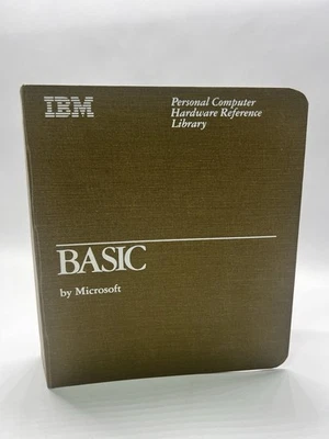 1982 IBM Personal Computer Hardware Reference Library Basic By Microsoft 6025010 - Image 1 of 4