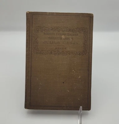 Eclectic English Classics - Shakespeare's Julius Caesar - Baker - 1898 - HC - Image 1 of 4