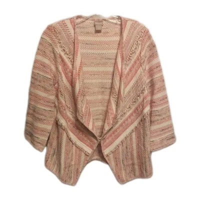 Cárdigan suéter de tweed para mujer Chico talla 1 (M) flecos drapeados cálido boho occidental  Foto 1 de 4