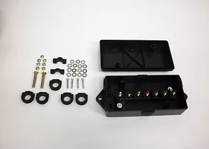 7 way Trailer Wire Cord Junction Box, COLOR CODED Truck weather proof connect - Zdjęcie 1 z 12