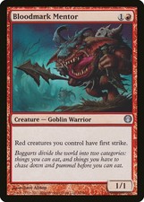 Bloodmark Mentor Knights vs. Dragons NM Red Uncommon MAGIC MTG CARD ABUGames