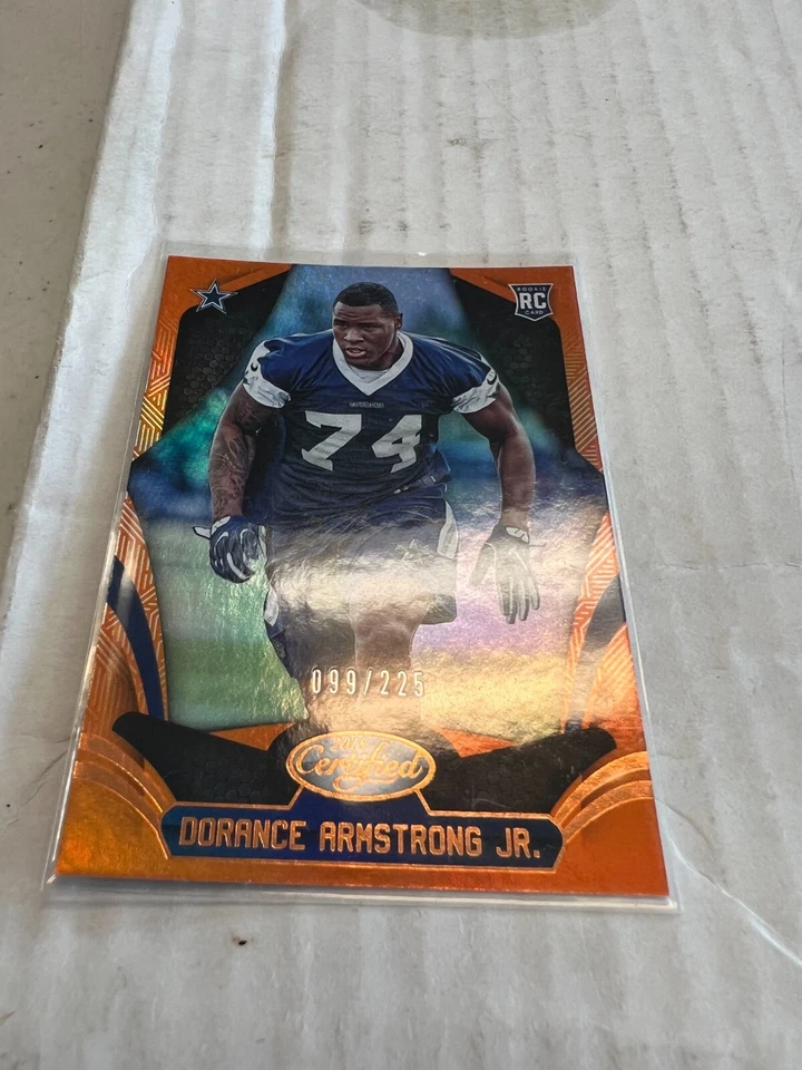 Dorance Armstrong Jr. 2018 Panini Certified Rookie Orange #175 #099/225 - Image 1 of 1