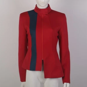 For Cosplay Discovery 4 Michael Burnham Starfleet Red Uniforms Jacket Costume - Picture 1 of 12