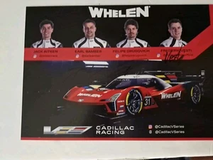 Tarjeta de héroe Rolex Whelen Cadillac 2025 24 horas en Daytona - firmada por 3 - Imagen 1 de 2