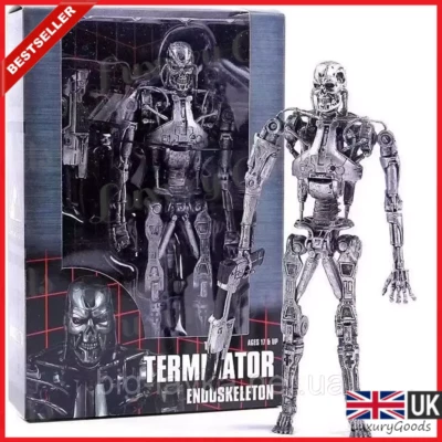 🔴NECA Terminator ENDOSKELETON T800 7-Arnold Schwarzenegger action figure model - Image 1 of 3