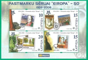 Latvia 2006 year mint block (**) Michel # blc.21 , Europa Cept - Picture 1 of 1
