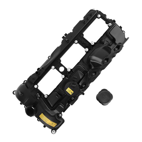 Valve Cover w/ Gasket & Oil Cap Kit for BMW 335i 640i 740i X3 X5 X6