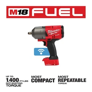 MILWAUKEE 2863-20 M18 FUEL™ w/ ONE-KEY™ High Torque Impact Wrench 1/2" Friction - Picture 1 of 4