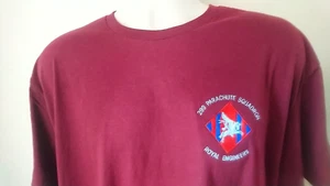 BRITISH ARMY 299 PARACHUTE SQUADRON ROYAL ENGINEERS T-SHIRT - Picture 1 of 2
