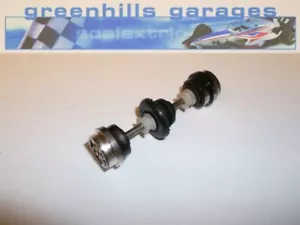Greenhills Scalextric Ford Escort XR3i Rear Axle & Wheels - Chrome Used P1794 ## - Picture 1 of 2