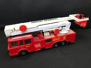 Matchbox Super Kings Snorkel Fire Engine K39 Made in England - Picture 1 of 9