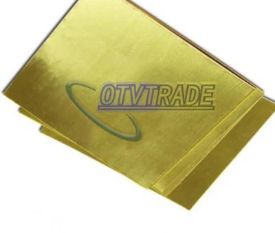 UNA placa de chapa de latón de 2,5 mm x 100 mm x 100 mm Foto 1 de 3