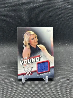 2016 Topps WWE Divas Revolution Shirt Relics /199 Renee Young - Image 1 of 4