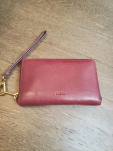 fossil wallet women leather - Picture 1 of 3