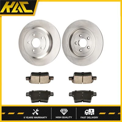 Rotores de frenos traseros pastillas de cerámica para Ford Five Hundred Freestyle 2005 2006-2007 Foto 1 de 4