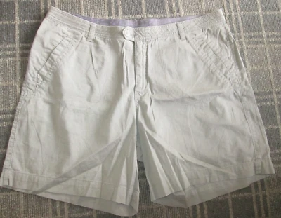 Pantalones Cortos Lee Riders Damas TALLA 22 Bermudas Recortadas Chino Alto Elástico Foto 1 de 4