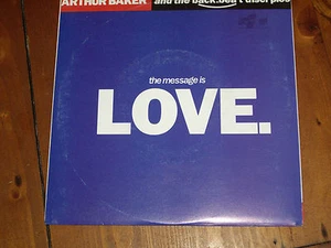ARTHUR BAKER *RARE 7" 45 ' THE MESSAGE IS LOVE ' 1989 VGC+ - Picture 1 of 1