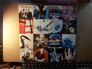 Orig Vintage U2 Acktung Baby 1991 12x12 Promo Flat/poster Not a record - Picture 1 of 3