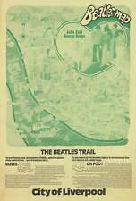 1974 Beatles Map | The Beatles Trail | City of Liverpool