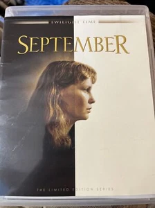 September (Blu-ray, Twilight Time, Directed by Woody Allen, Mia Farrow) - Picture 1 of 2