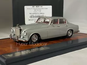 MATRIX 1/43 BENTLEY S2 CONTINENTAL SPORTS SALOON HOOPER 1959 SILVER MX40201-141 - Foto 1 di 3