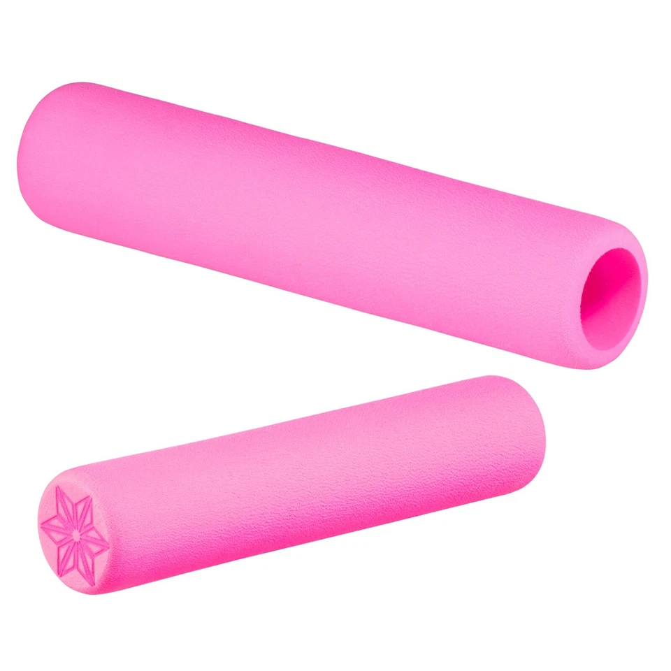 SUPACAZ Supalite 9 g Lightweight Slip-on Handlebar Grip for Bikes - Neon Pink - Image 1 of 1