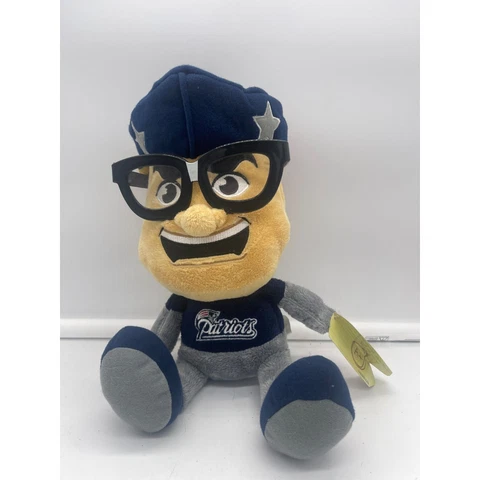 New England Patriots Mascot Plush Stuffed Animal Study Buddy Cover