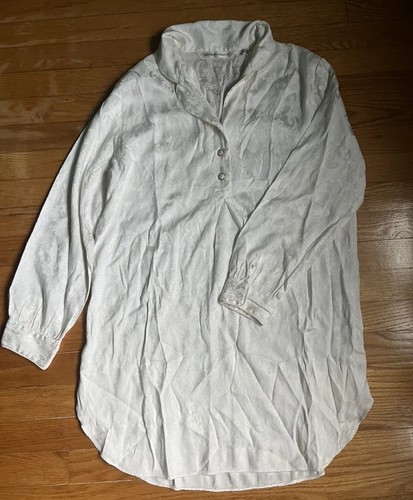 UNDERCOVER Abito camicia bianca motivo Victoria Secret medio