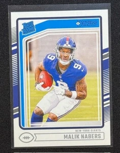 Malik Nabers (RC) 2024 Panini Donruss - Clasificado Novato #398 NY GANATS - Imagen 1 de 4