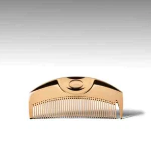 LOVE CHROME TSUKI GOLD K24GP Hair Comb JAPAN gifts available Free shipping! - Picture 1 of 8