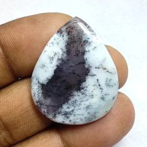 Dendrita Ágata Piedra Dendrita Natural Cabujón Piedra Preciosa Suelta 34 Cts. ME-13446 - Imagen 1 de 4