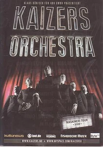 KAIZERS ORCHESTRA   - flyer 2008 - Picture 1 of 1