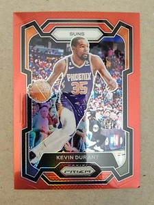 2023-24 Panini Prizm - Red Prizm #5 Kevin Durant /299 - Picture 1 of 3