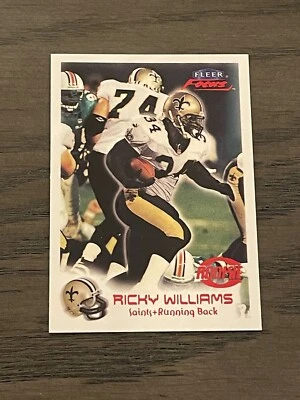 1999 Fleer Focus Ricky Williams RC #159R New Orleans Saints /2500 - Image 1 of 2