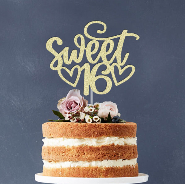 Las mejores ofertas en Sweet 16 Cake Topper