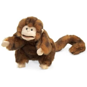 Folkmanis Monkey Puppet - Picture 1 of 4