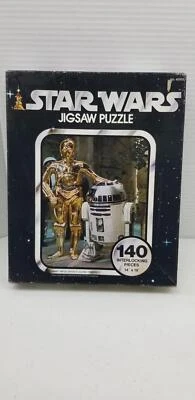 Vintage 1977 Kenner Star Wars Artoo-Detoo & See-Three PIO Jigsaw Puzzle Comp Q2 - Image 1 of 4