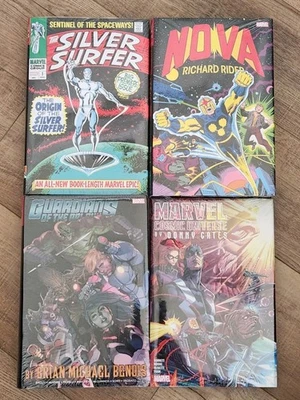 Lote Marvel Omnibus - Cósmico, Guardiões da Galáxia, Surfista Prateado, Nova - Novo - Imagem 1 de 4