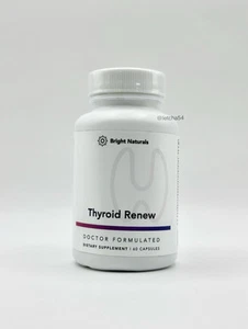 Bright Naturals Thyroid Renew (60 Capsules) Adrenal Support Supplement New - Picture 1 of 6