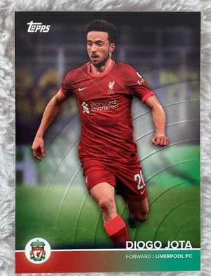 2021-22 Topps Liverpool Team Set DIOGO JOTA Liverpool FC #17 - Image 1 of 2