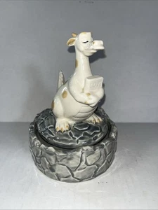 Puff the Magic Dragon Spinning Spieluhr Rare Vintage Near Mint Condition WORKS - Bild 1 von 4