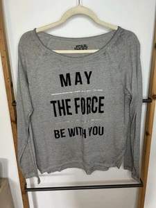 Star Wars May The Force Be With You pj top sz medium - Picture 1 of 5