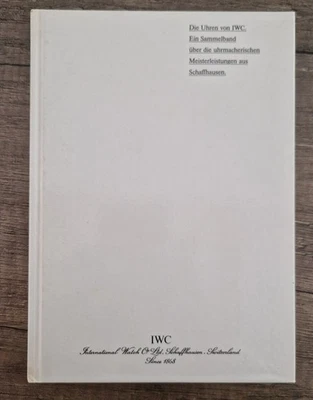 Catalogue montres IWC 1990 - Image 1 of 4